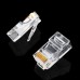 100 Pieces 8P8C RJ45 Modular Plug for Network CAT5 LAN   RS232 Optical Isolation Transceiver
