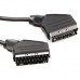 20 Pin SCART to SCART Lead Cable for DVD HDTV AV TV  Cable Length  1 5m