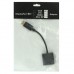 Display Port Male to VGA Female Cable  Length  20cm