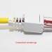 Tool  free Crimping RJ  45 Connector Modular Plug  Short Version UTP Cat6